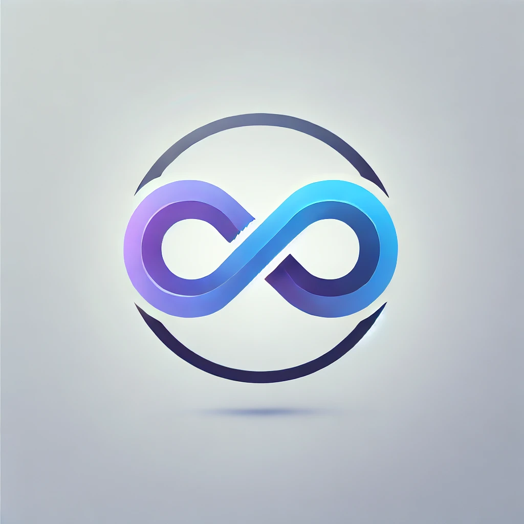 The Constant Change Labs mark: an infinity loop inside an open circle